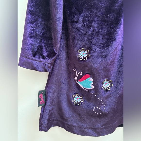 Vintage 2002 Barbie velour dress - Picture 4 of 5